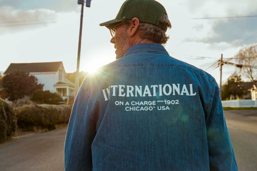 international male driver back denim merchand