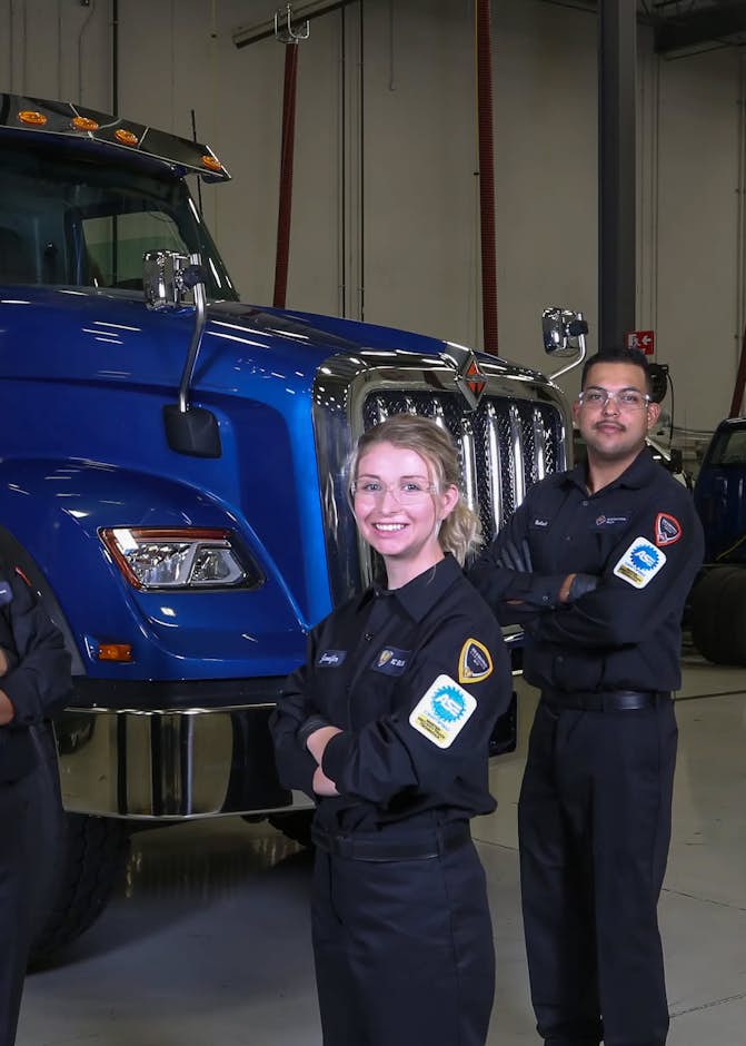 technician team of four techs